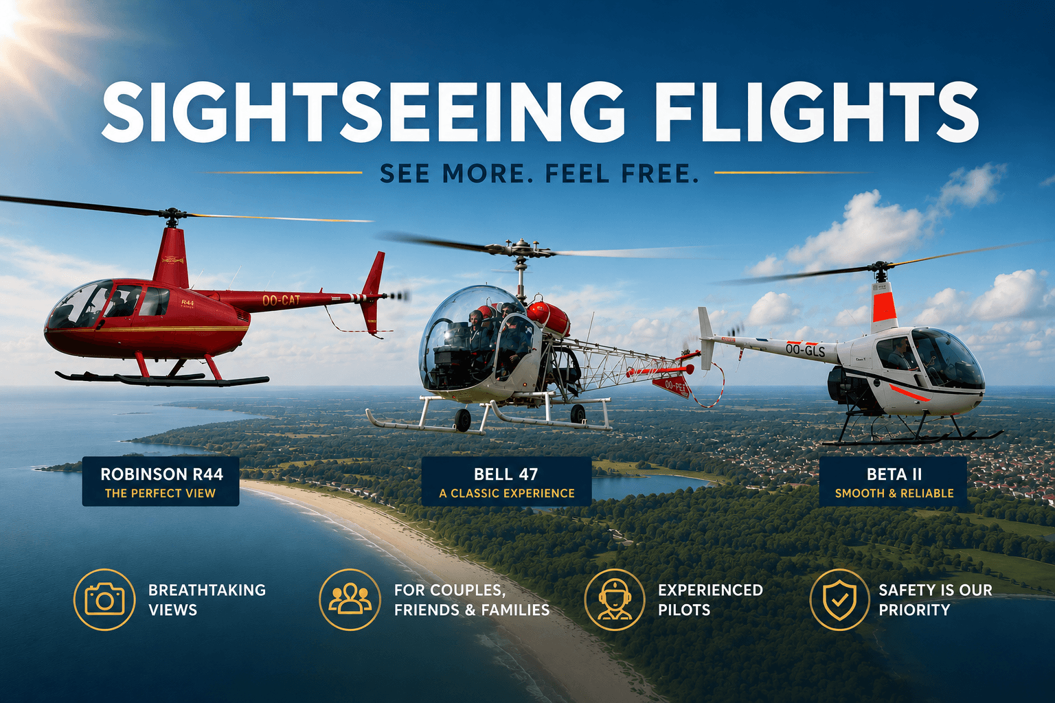 Helicopter Above View